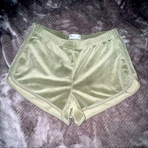 Hollister Velvet lounge shorts